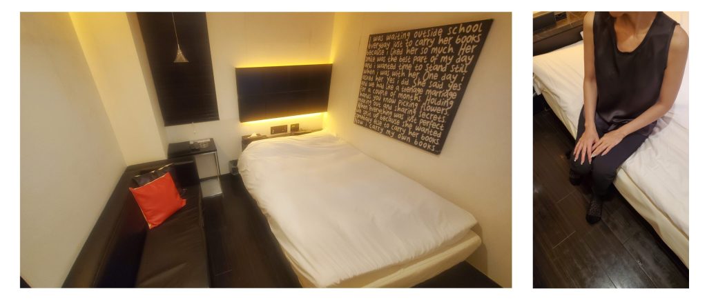 錦糸町 HOTEL DUO 室内と不倫人妻の待機ショット｜寝取りの伝道師クロエ NTR密会3P開始直前のリアル