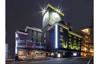 カップルズアワード2020・2022受賞の「HOTEL NOAH・GRANDE」外観